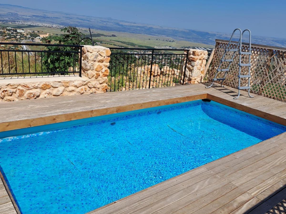 צימר בקתה מול הנוף Safed Εξωτερικό φωτογραφία